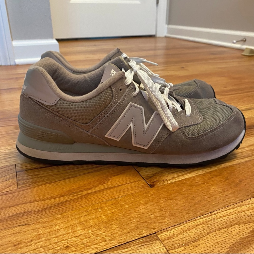 New Balance Men’s 574 Sneakers, 12 2E (Wide)